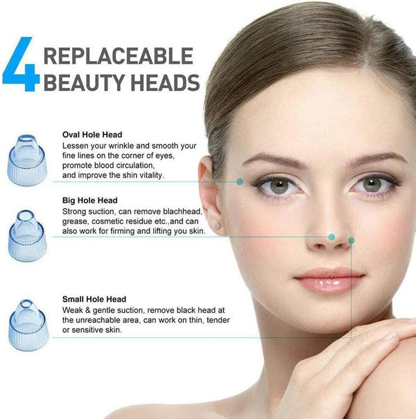 Blackhead Remover Vacuum – Rechargeable Pore Cleaner for All Skin Types