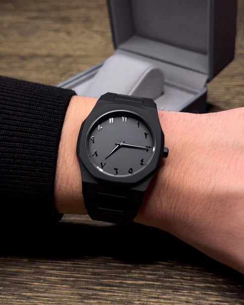 Shop Smart Emirates™ Stainless Steel Arabic Watch